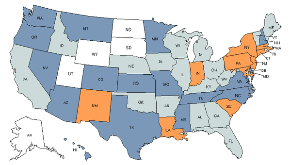 State Map for Orderlies at My Next Move