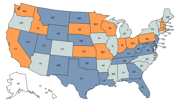 State Map for Electrical & Electronic Equipment Assemblers at My Next Move