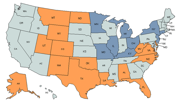 State Map for First-Line Supervisors of Construction Trades ...