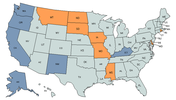 State Map for Automotive Body & Related Repairers at My Next Move for ...