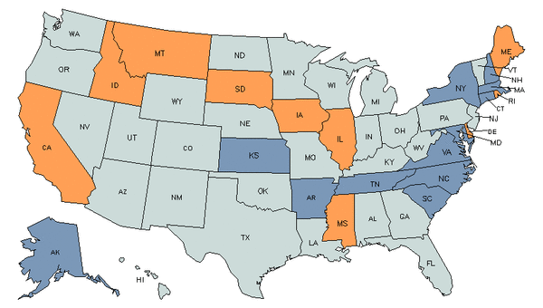 State Map For Butchers & Meat Cutters At My Next Move For Veterans